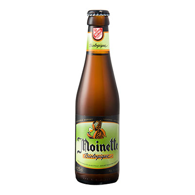 5410702000508 Moinette Bio<sup>1</sup> - 25cl Bottle conditioned organic beer (control BE-BIO-01)