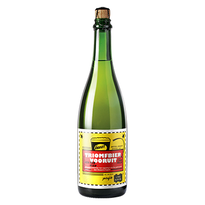 5410702001352 Triomfbier Vooruit - 75cl Bottle conditioned organic beer (control BE-BIO-01)